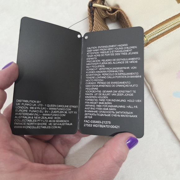 Loungefly Disney Bambi Thumper Flower Passport Crossbody Bag NWT Hot Topic - Picture 11 of 13